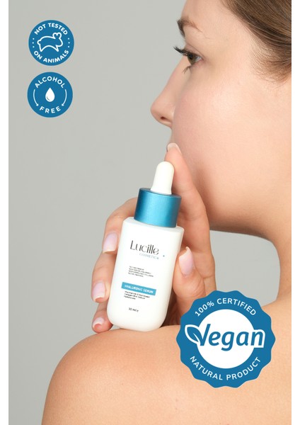Yoğun Nemlendirici Hyalüronik Asit Serum - Niacinamide ve Kolajen İçerikli ( Vegan Içerik ) 30 ml modelleri