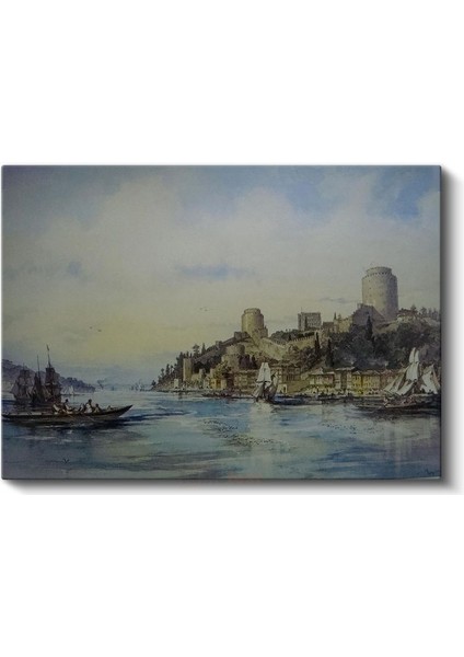 Rumeli Hisarı - Boğaz'ın Incisi Kanvas Tablo fiyatları