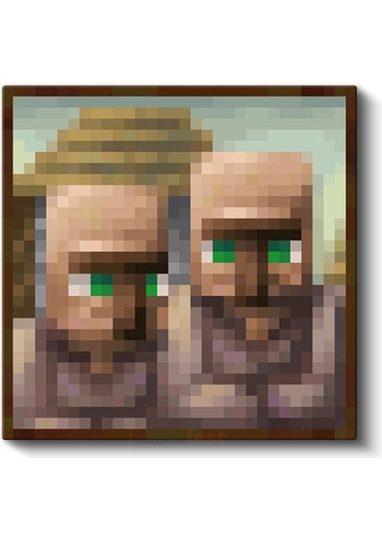 Minecraft - Humble Piksel Kanvas Tablo fiyatları