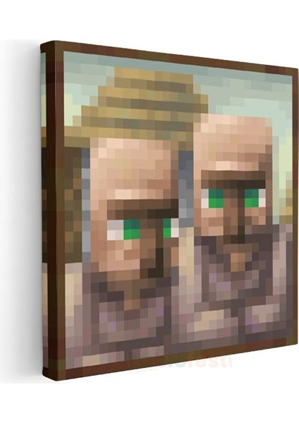 Minecraft - Humble Piksel Kanvas Tablo modelleri
