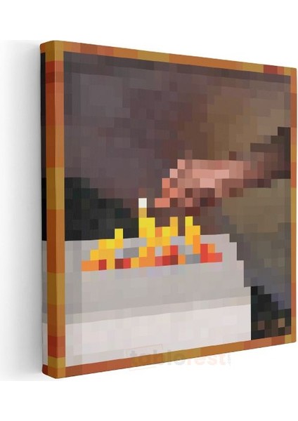 Minecraft - Match Piksel Kanvas Tablo modelleri