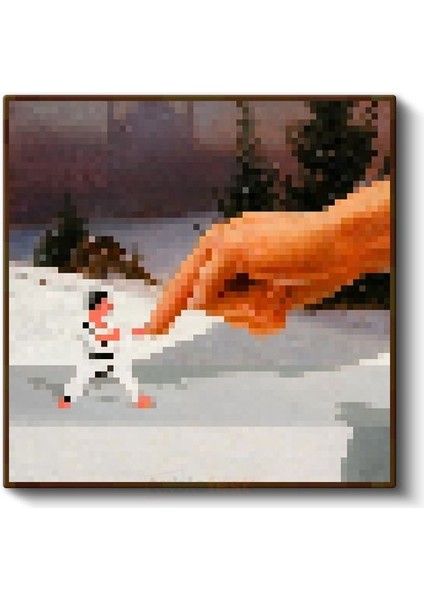 Minecraft - Pointer Piksel Kanvas Tablo