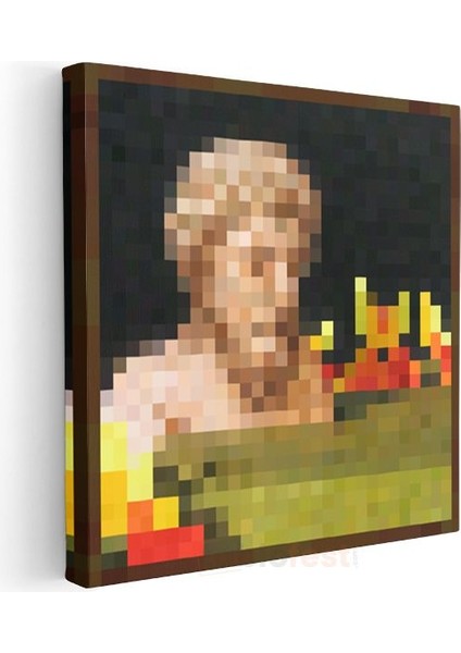 Minecraft - Bust Piksel Kanvas Tablo modelleri