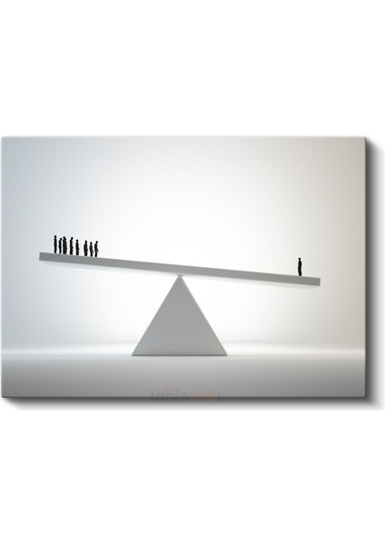 Avukat - Adalet Terazisi ve Hukuk Prensipleri Kanvas Tablo fiyatları