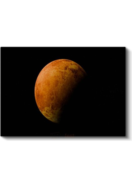 Mars Gezegeni - Kızıl Gezegenin Büyüleyici Portresi Kanvas Tablo