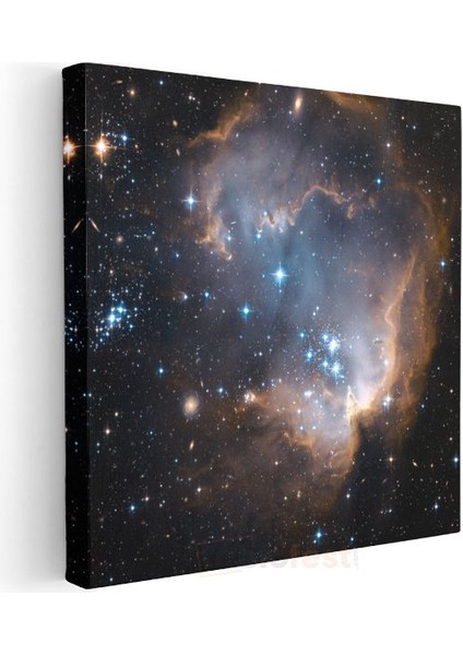 Yıldız Doğumu - Parlayan Nebula Kanvas Tablo