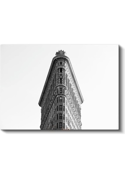 Flatiron Binası - Ikonik Mimari Detay Kanvas Tablo fiyatları