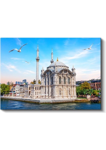 Ortaköy Camii - Boğaz'ın Incisi Kanvas Tablo fiyatları