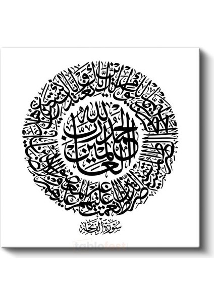Ihlas Suresi - Tevhid ve Imanın Özü Kanvas Tablo fiyatları