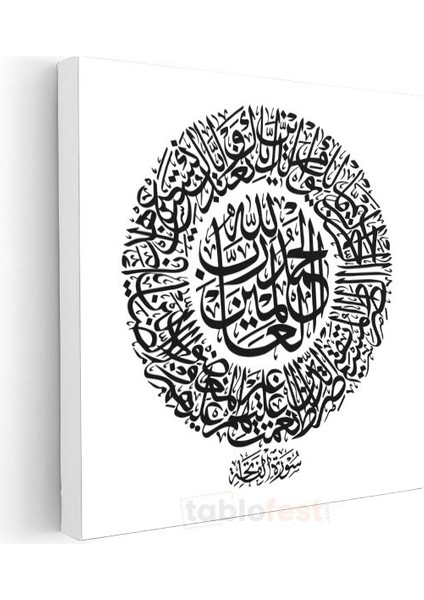 Ihlas Suresi - Tevhid ve Imanın Özü Kanvas Tablo modelleri