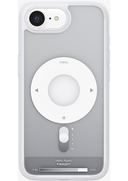 iPhone 16e Kılıf Ultra Hybrid MagFit MagSafe özellikli Classic Silver - ACS09147