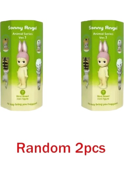 Sonny Angel Generation Kör Kutu Hayvan Ayakta Mini Anime Karakter Aksesuarları Bebek Noel Hediyesi Çocuklar Için Doğum Günü Hediyesi Renk: RANDOM2PCS (Yurt Dışından)