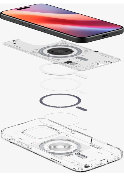 iPhone 16 Pro Max Kılıf Ultra Hybrid MagFit MagSafe özellikli Neo One - ACS08791 fiyatları