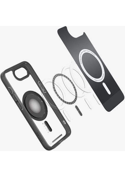 iPhone 16e Kılıf Ultra Hybrid MagFit MagSafe özellikli Classic Black - ACS09146 indirimleri