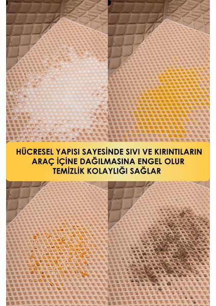 Renault Captur (2013-2019) Uyumlu Deri 8d Havuzlu Tam Set Oto Paspas .1 indirimleri