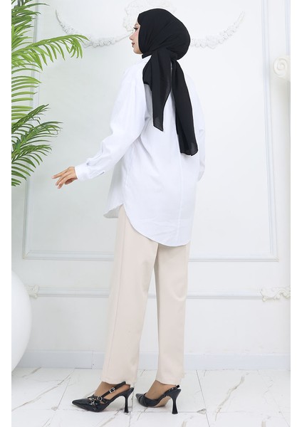 Bol Paça Pantolon 4001-05 Bej indirimleri