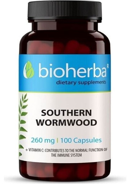 Southern Wormwood Artemisinin(Tatlı Pelin Otu) Anti Fungal Parasitic 260 mg 100 Caps