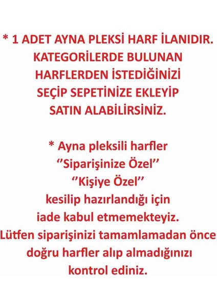 Nişan Kına Söz Nikah Düğün Organizasyon Ayna Pleksi Harf - Gümüş Ayna Rengi