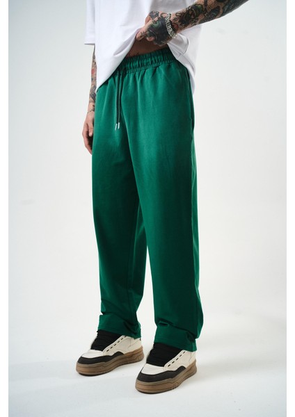 Erkek Sprey Baggy Eşofman Altı Nefti