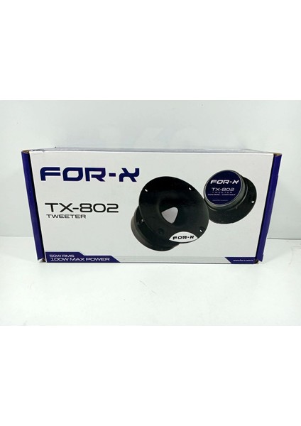 Dome Tweeter - 100W 50RMS Tiz - TX-802 10CM Dome Tweeter