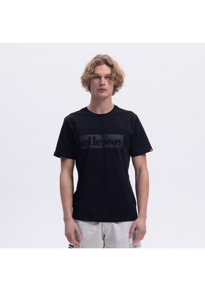 Ellesse EM589-BK Bisiklet Yaka Erkek T-Shirt - Siyah