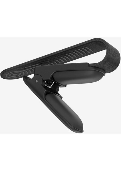Premium Güneş Gözlüğü Tutucu Tüm Araçlar ile Uyumlu Silikon Klipsli Black (2 Adet) SH100 - ACP08824