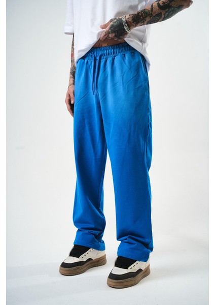 Erkek Sprey Baggy Eşofman Altı Mavi fiyatları