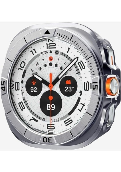 Galaxy Watch Ultra (47mm) Kasa Koruyucu Bezel Tune Silver - ACS08828