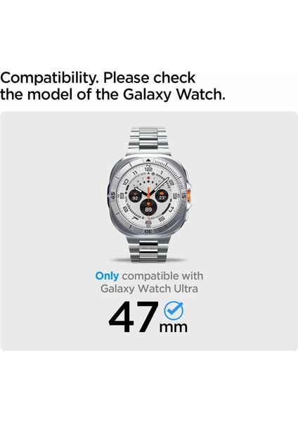 Galaxy Watch Ultra (47mm) Kasa Koruyucu Bezel Tune Silver - ACS08828 fiyatları
