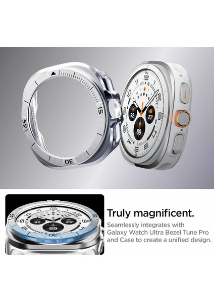 Galaxy Watch Ultra (47mm) Kasa Koruyucu Bezel Tune Silver - ACS08828 modelleri
