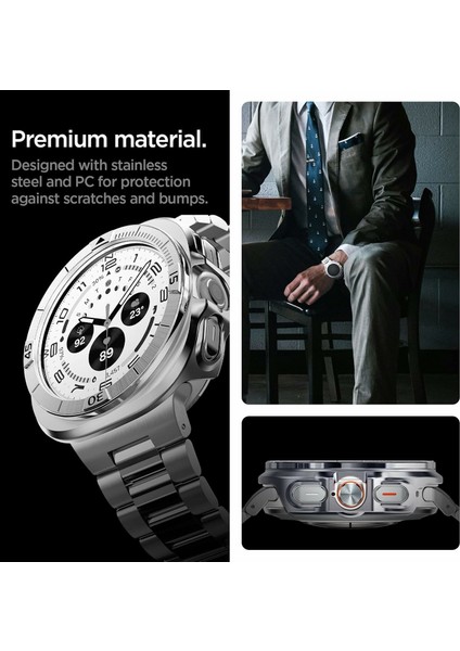 Galaxy Watch Ultra (47mm) Kasa Koruyucu Bezel Tune Silver - ACS08828 indirimleri