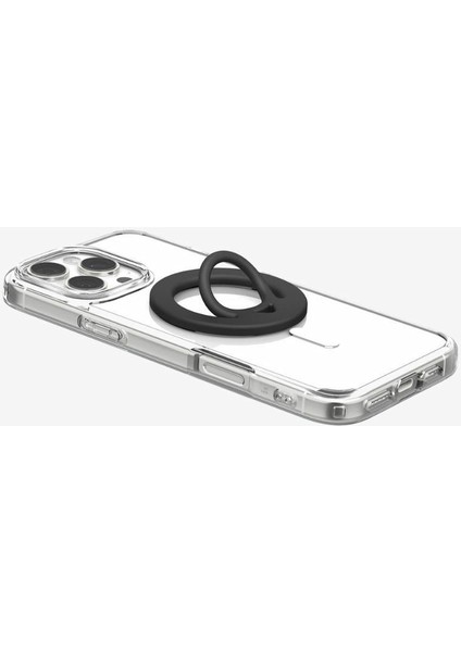 MagFit Dual Pop iPhone için Manyetik Telefon Tutucu MagSafe özellikli Ring Black OM105 - AMP08886