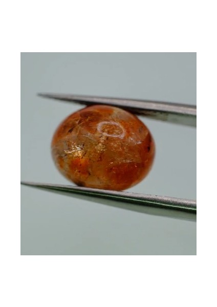 5.40CT 11.9x9.8mm Oval Cabachon Natural Sunstone