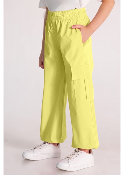 Dmb Boys & Gırls M 0449 Kız Paraşüt Pantolon 4-9 Yaş
