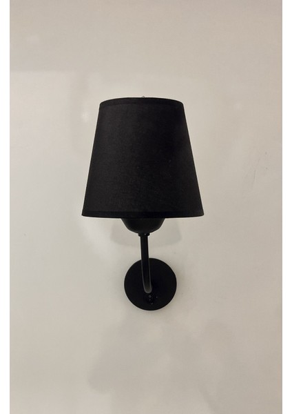 Siyah Metal Dekoratif Pilli Aplik, 2'li, E14 Duy, Şık ve Modern Tasarım fiyatları