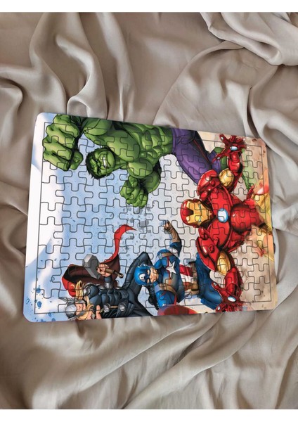 Çocuk Puzzle Ahşap 108 Parça Mobilya