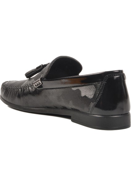 Siyah Rugan Deri Erkek Casual Ayakkabı fırsatları