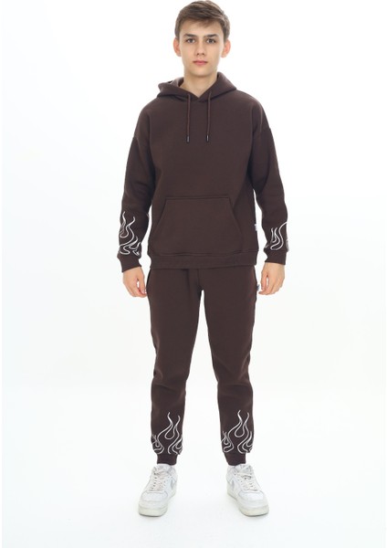 Erkek Çocuk Baskılı Eşofman Takım