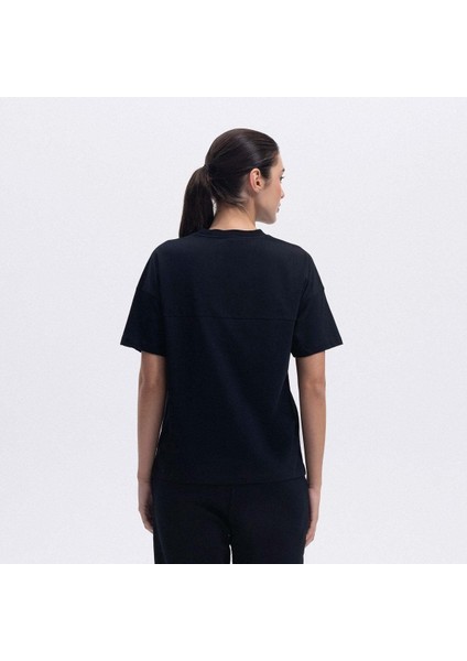 EF394-BK Oversize Tee Kadın T-Shirt - Siyah fiyatları