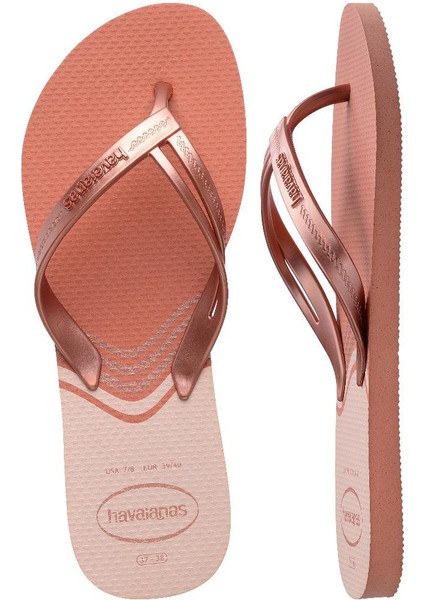Havaıanas Elegance Print Pink Clay Parmak Arası Terlik 4148804-9259 modelleri