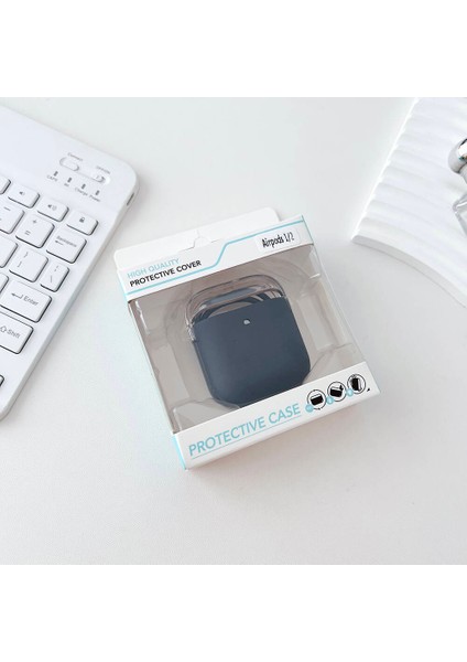 Airpods Uyumlu Airbag 36 Darbelere Karşı Dayanıklı Kılıf-Beyaz