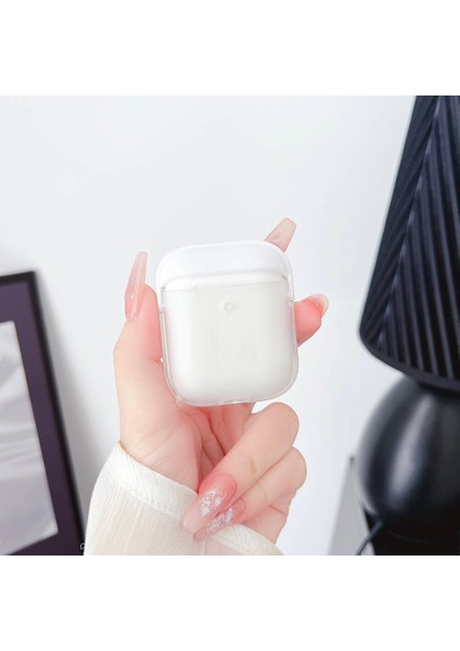 Airpods Uyumlu Airbag 36 Darbelere Karşı Dayanıklı Kılıf-Beyaz
