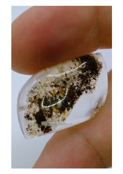 33.50CT 27.7X17.9MM Natural Garden Quartz