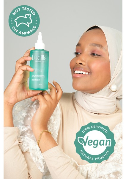 Tonik- Kuru ve Normal Cilt - Kolajen ve Vitamin İçerikli (Vegan) 200 ml