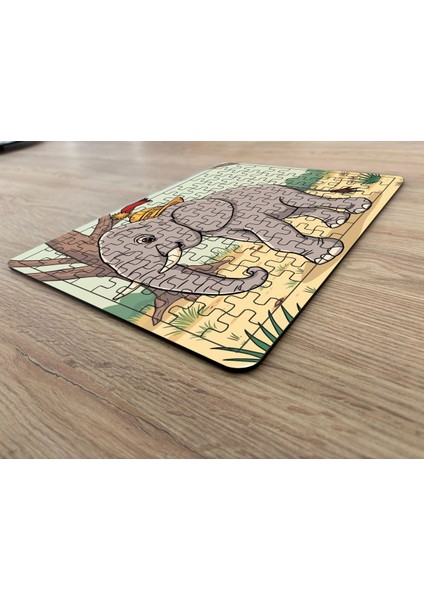 Çocuk Puzzle Ahşap 108 Parça Mobilya modelleri