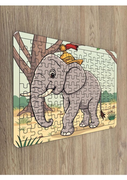 Çocuk Puzzle Ahşap 108 Parça Mobilya fırsatları