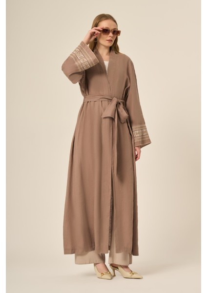 Kadın Ham Keten Kap Vizon 31110