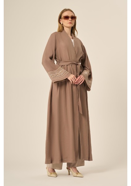 Kadın Ham Keten Kap Vizon 31110