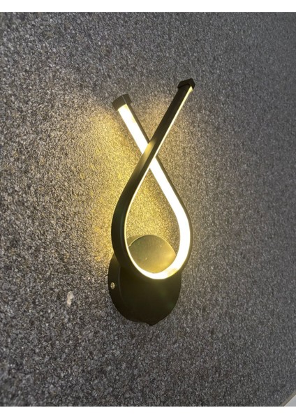 Şık Siyah Metal Aplik Dekoratif Aydınlatma Parçası, GU10 Duy Tipi fiyatları