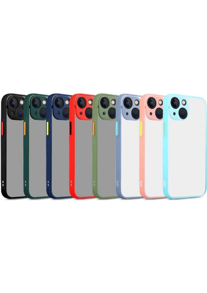 Apple iPhone 13 Mini Kılıf Rntc Hux Kapak-Pembe